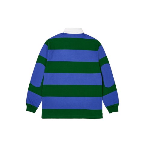 Palace ELBOW STRIPE RUGBY BLUE /  GREEN - Colorway
