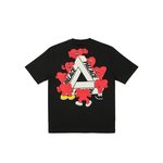 TRI-HEARTS T-SHIRT BLACK