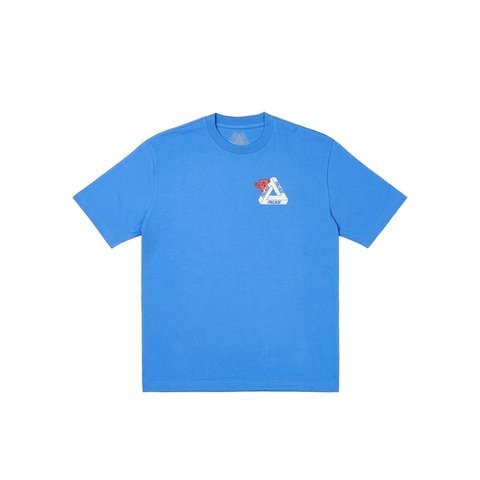 Palace TRI-HEARTS T-SHIRT PALATIAL BLUE - Colorway