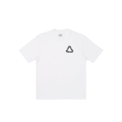 Palace BAKED P-3 T-SHIRT WHITE - Colorway