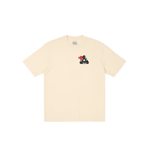 Palace TRI-HEARTS T-SHIRT SOFT WHITE - Colorway