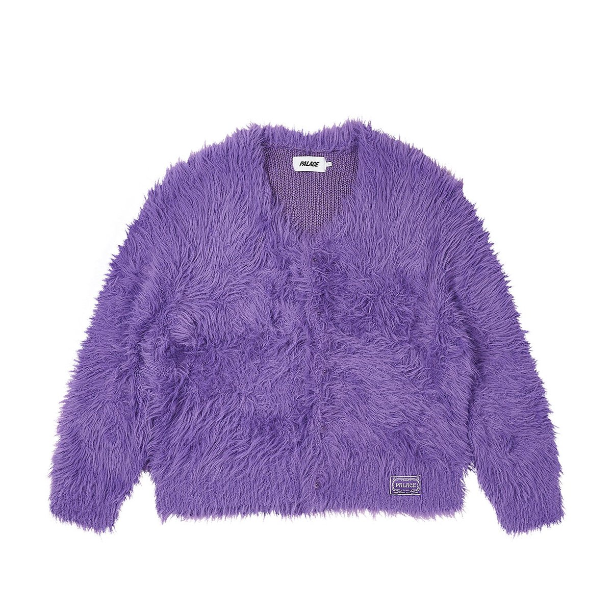Palace YETI CARDIGAN BLOOM PURPLE (Spring 2024) - $208.00