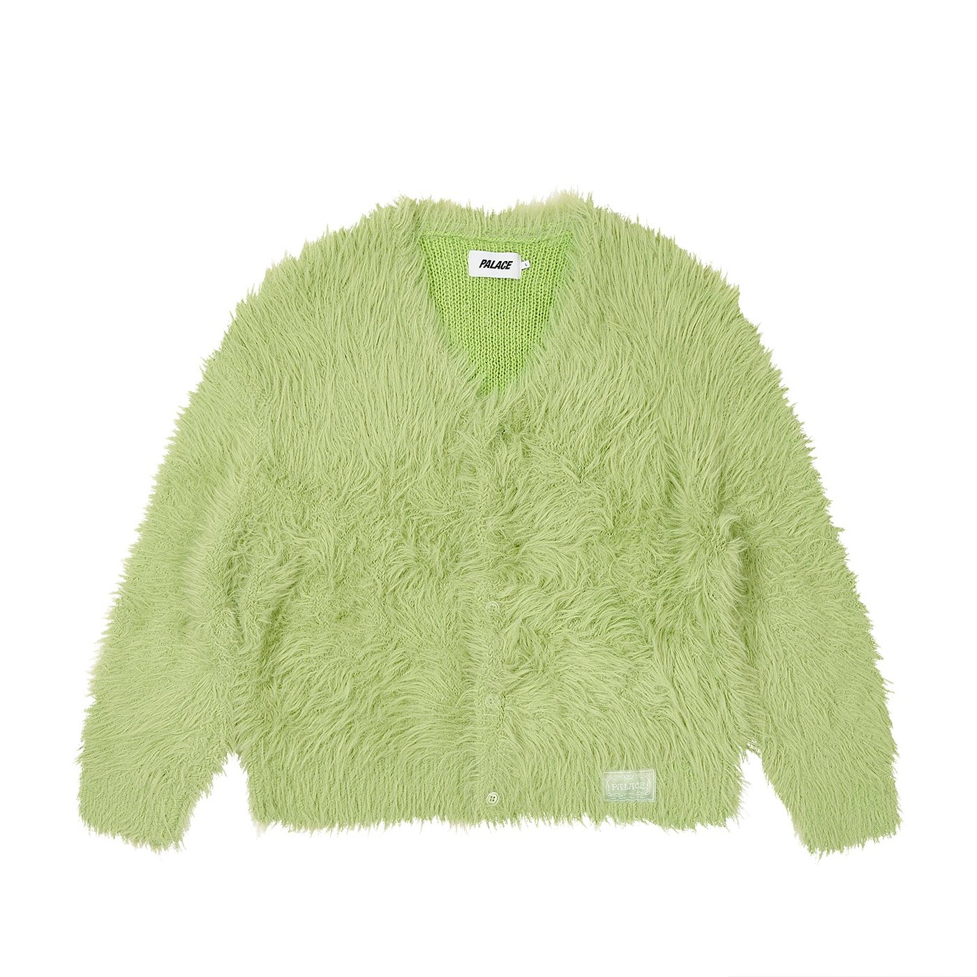 YETI CARDIGAN NATURAL GREEN
