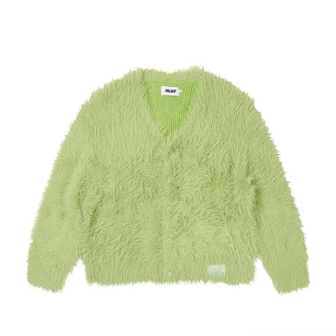 Palace YETI CARDIGAN NATURAL GREEN - $208.00