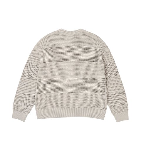 Palace OPEN STRIPE KNIT GREY - Colorway
