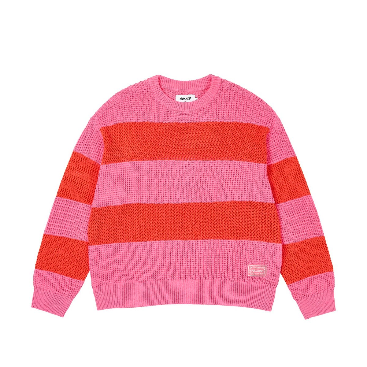 Palace OPEN STRIPE KNIT PINK /  ORANGE (Spring 2024) - €198.00