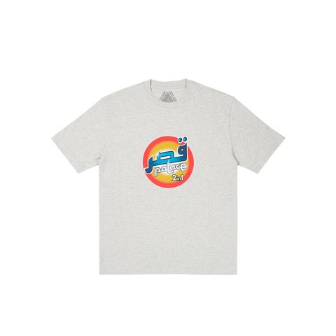 Palace WASHED T-SHIRT GREY MARL - $48.00