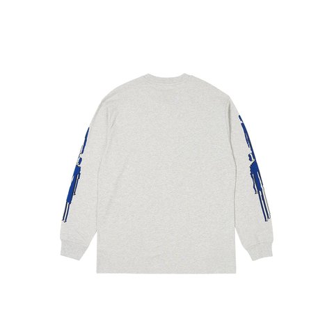 Palace REPEATER LONGSLEEVE GREY MARL - Colorway