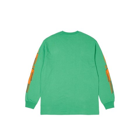 Palace REPEATER LONGSLEEVE SWEET PEA GREEN - Colorway