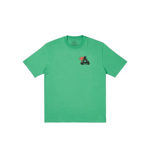 Palace TRI-HEARTS T-SHIRT SWEET PEA GREEN - Colorway