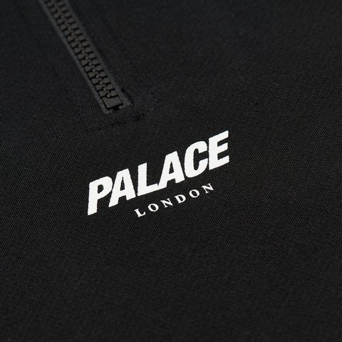 Palace WAFFLE ON 1/4 ZIP BLACK - Colorway