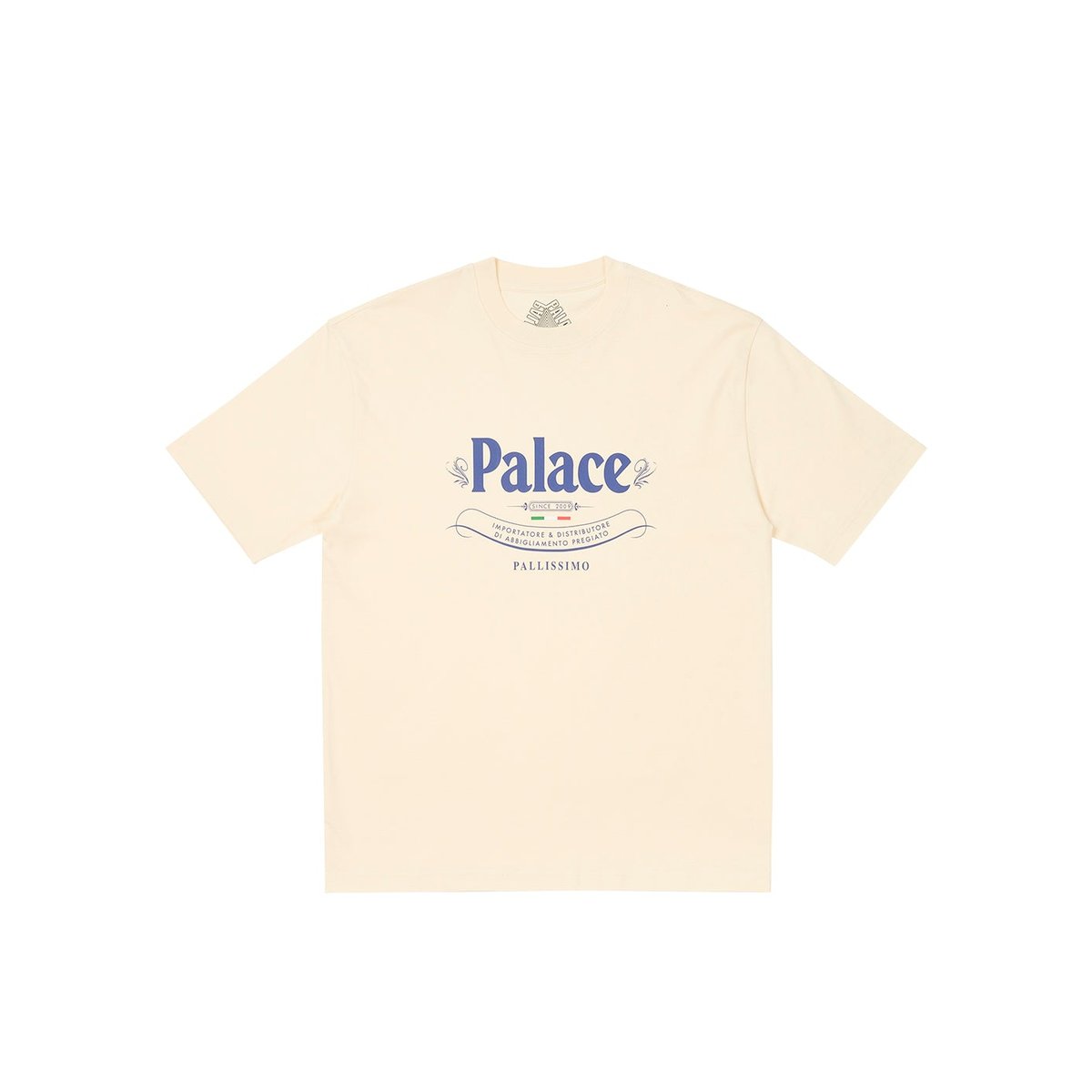 Palace PALLISSIMO T-SHIRT SOFT WHITE (Spring 2024) - $48.00