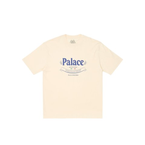 Palace PALLISSIMO T-SHIRT SOFT WHITE - $48.00