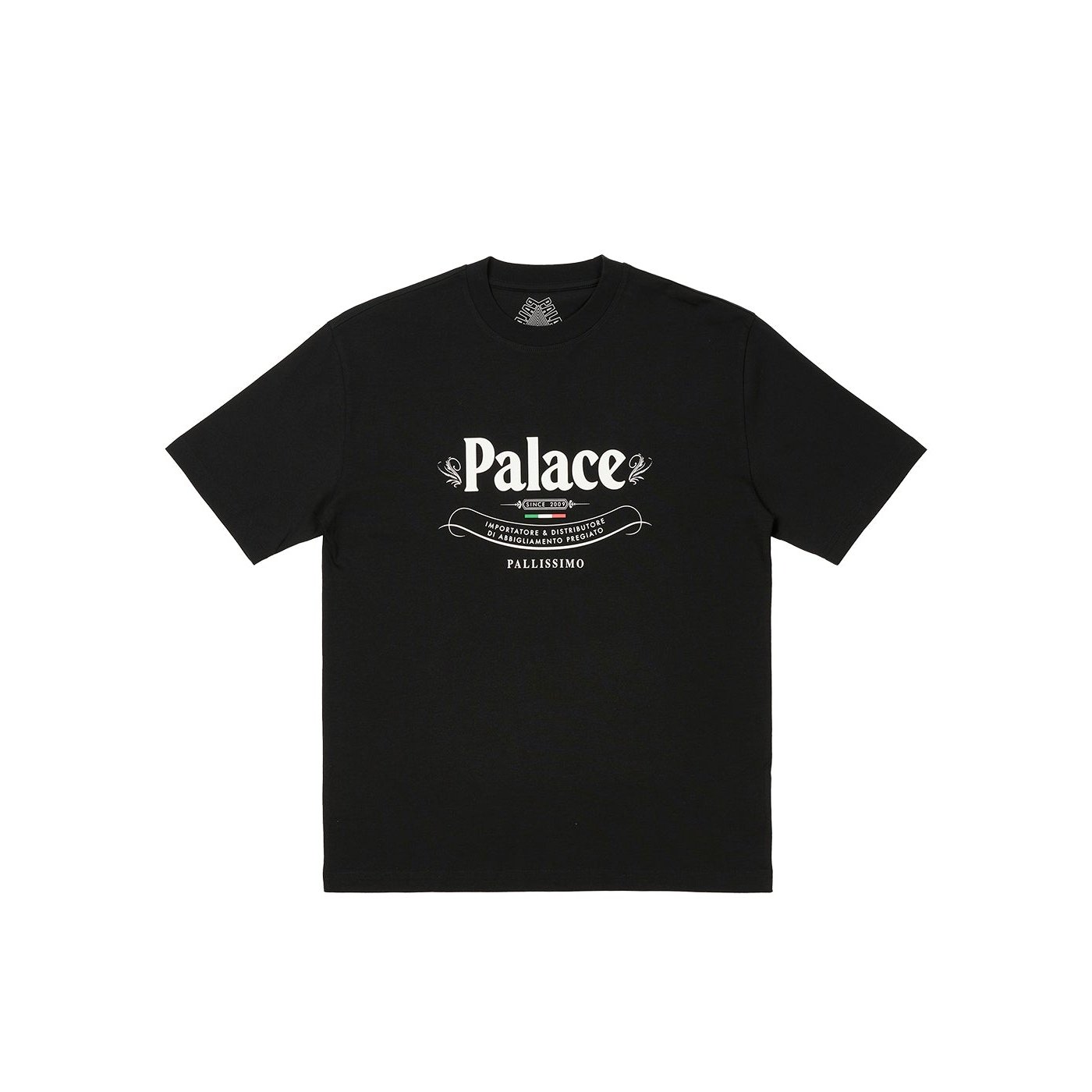 PALLISSIMO T-SHIRT BLACK