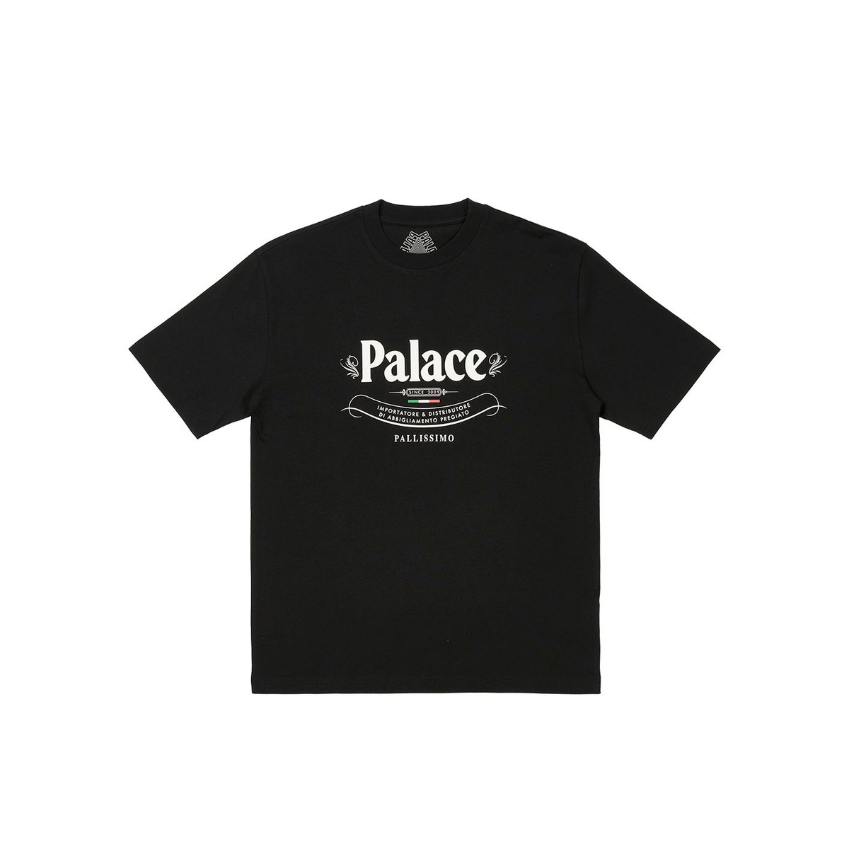 Palace PALLISSIMO T-SHIRT BLACK (Spring 2024) - $48.00