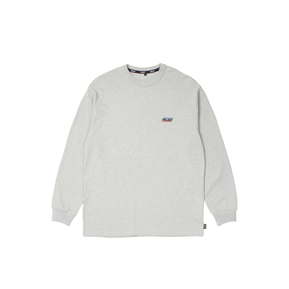 Palace BASICALLY A LONGSLEEVE GREY MARL (Spring 2024) - €58.00