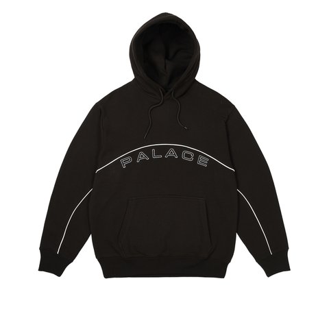 Palace ARC HOOD BLACK - Colorway