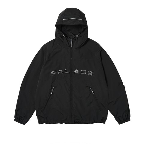 Palace ARC SHELL HOODED JACKET BLACK - Colorway
