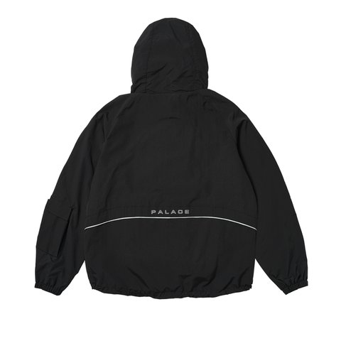 Palace ARC SHELL HOODED JACKET BLACK - Colorway