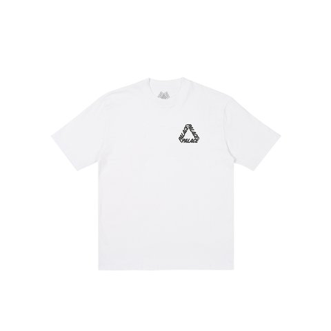 Palace BAKED P-3 T-SHIRT WHITE - Colorway