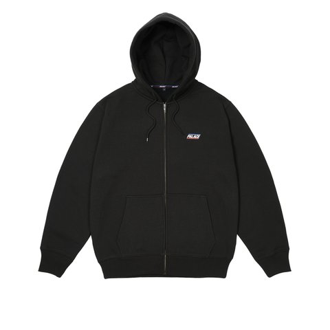 Palace BASICALLY A ZIP HOOD BLACK - Colorway