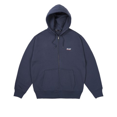 Palace BASICALLY A ZIP HOOD NAVY - Colorway