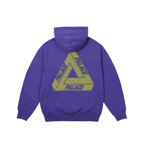 Palace BIT GRIPPY TRI-FERG HOOD DEEPER BLUE - Colorway