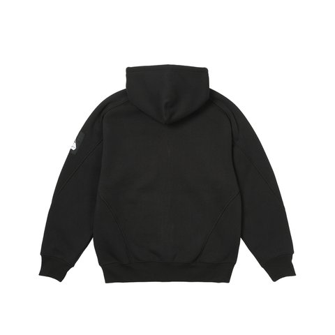 Palace BONDED SHERPA ZIP HOOD BLACK - Colorway