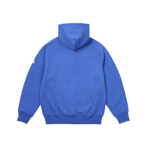 Palace BONDED SHERPA ZIP HOOD PALATIAL BLUE - Colorway