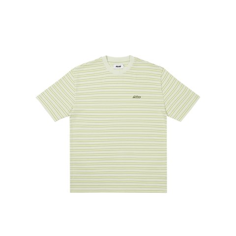 Palace BOXY STRIPE T-SHIRT GREEN - Colorway