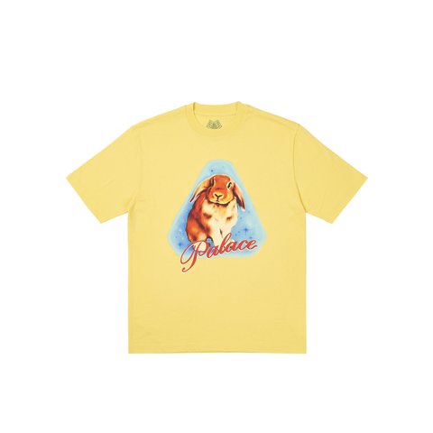 Palace BUNNY T-SHIRT BLESSED YELLOW - Colorway