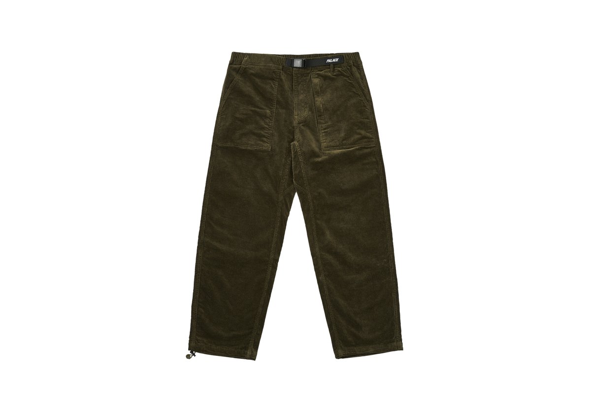 CORDUROY BELTER TROUSER THE DEEP GREEN - Palace