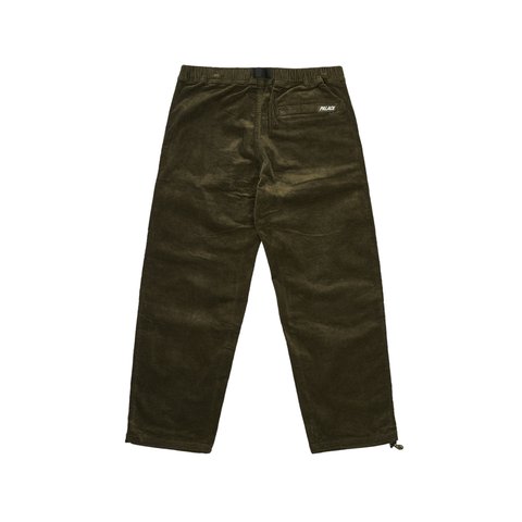 Palace CORDUROY BELTER TROUSER THE DEEP GREEN - Colorway