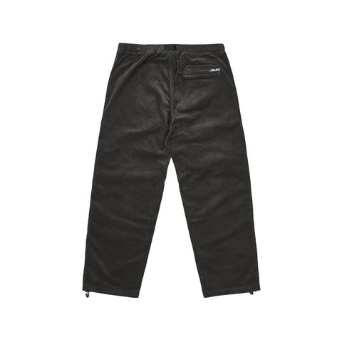 CORDUROY BELTER TROUSER WASHED BLACK
