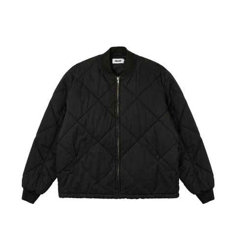 Palace D-QUILT BOMBER BLACK - Colorway
