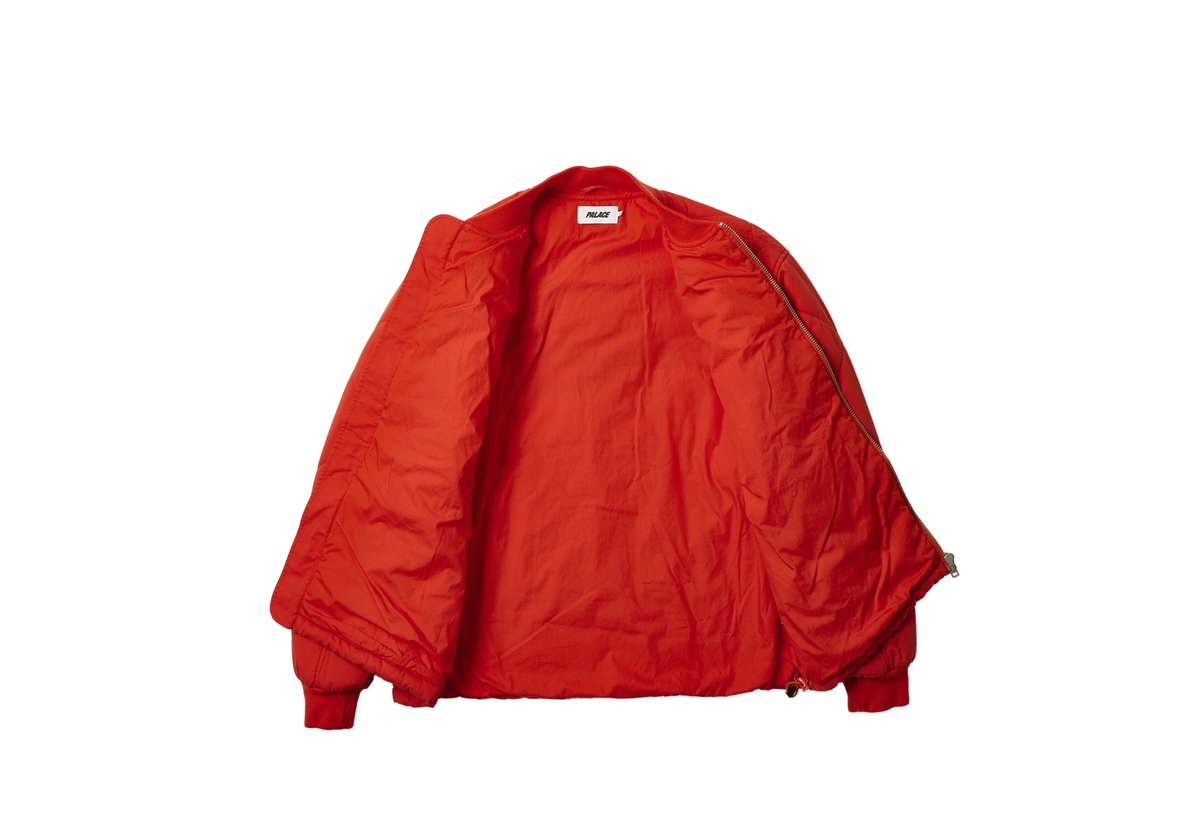 D-QUILT BOMBER TIGER ORANGE - Spring 2024 - Palace