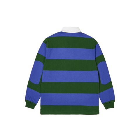Palace ELBOW STRIPE RUGBY BLUE /  GREEN - Colorway