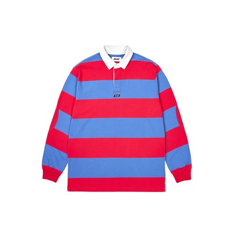 ELBOW STRIPE RUGBY BLUE /  RED
