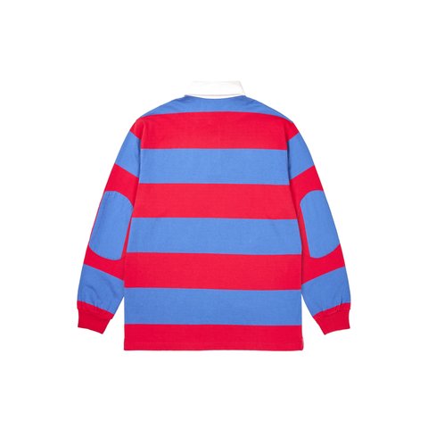 ELBOW STRIPE RUGBY BLUE /  RED