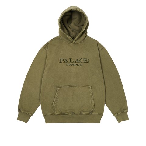 Palace FADEY HOOD OLIVE - Colorway