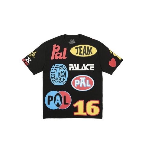Palace FILL UP T-SHIRT BLACK - Colorway