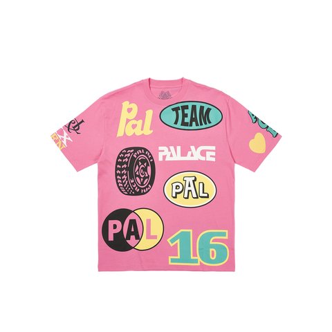 Palace FILL UP T-SHIRT FRUITY PINK - Colorway
