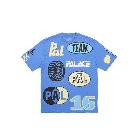 Palace FILL UP T-SHIRT PALATIAL BLUE - Colorway