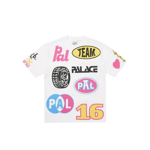 Palace FILL UP T-SHIRT WHITE - Colorway