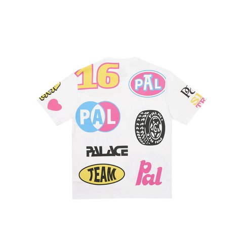 Palace FILL UP T-SHIRT WHITE - Colorway