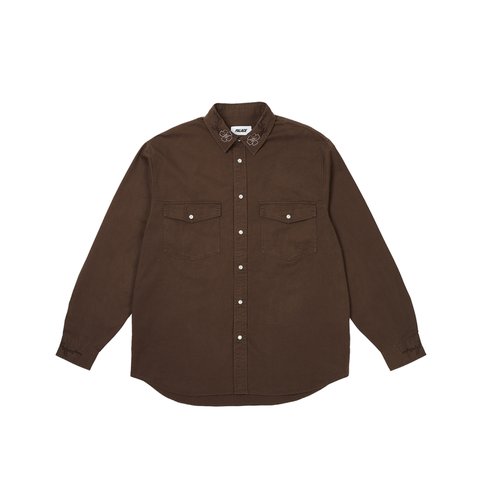 Palace FLEXUS SHIRT NICE BROWN - Colorway