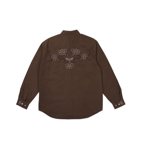 Palace FLEXUS SHIRT NICE BROWN - Colorway