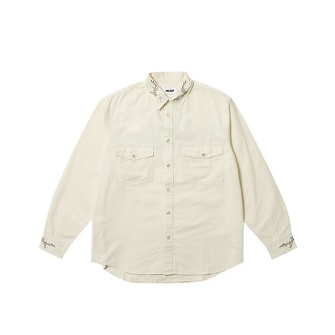 Palace FLEXUS SHIRT SOFT WHITE - Colorway