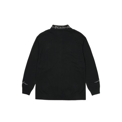 Palace FLEXUS ZIP LONGSLEEVE BLACK - Colorway