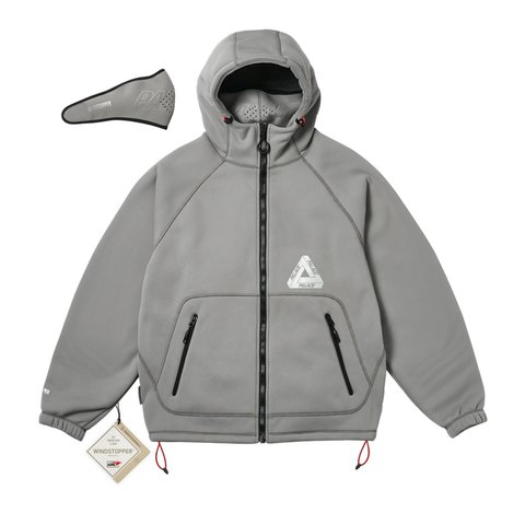 Palace GORE-TEX WINDSTOPPER JACKET STEEL GREY - Colorway